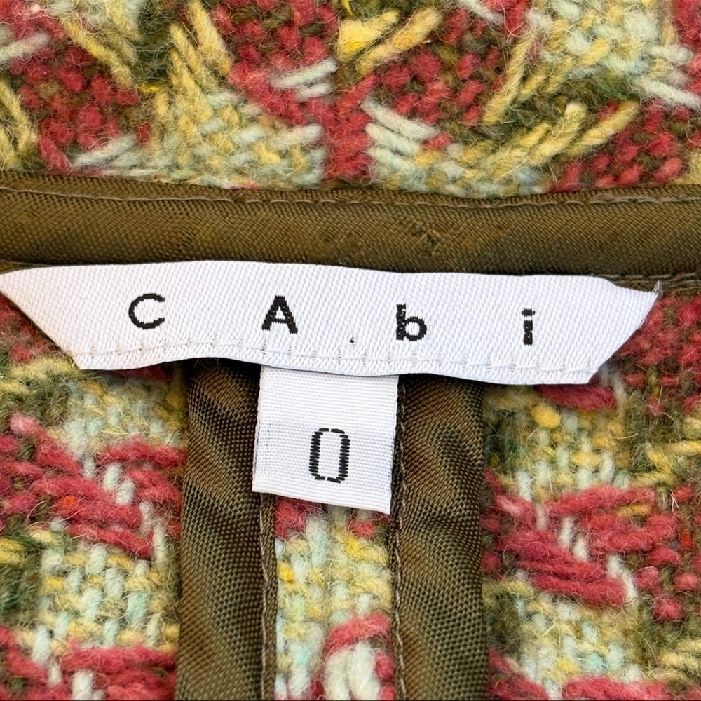 CAbi Checkered Wool Blazer Jacket - Picture 6 of 7